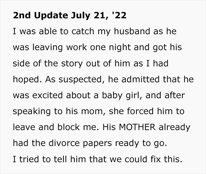&ldquo;I. Was. Gobsmacked.&rdquo;: Man Divorces &ldquo;Manipulative&rdquo; Wife After Finding Out They&rsquo;re Expecting A Girl, Says She Did It On Purpose