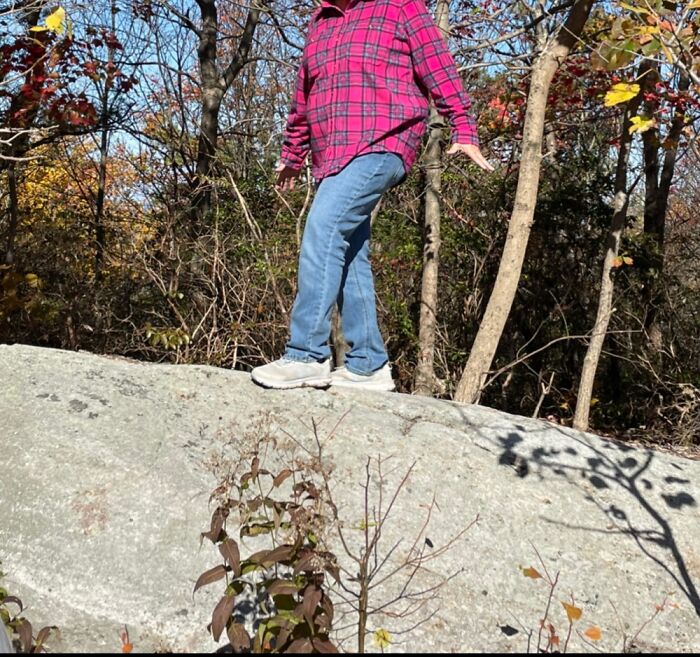 Last Time I Fell I Broke Four Ribs. I Am Being Very Careful!