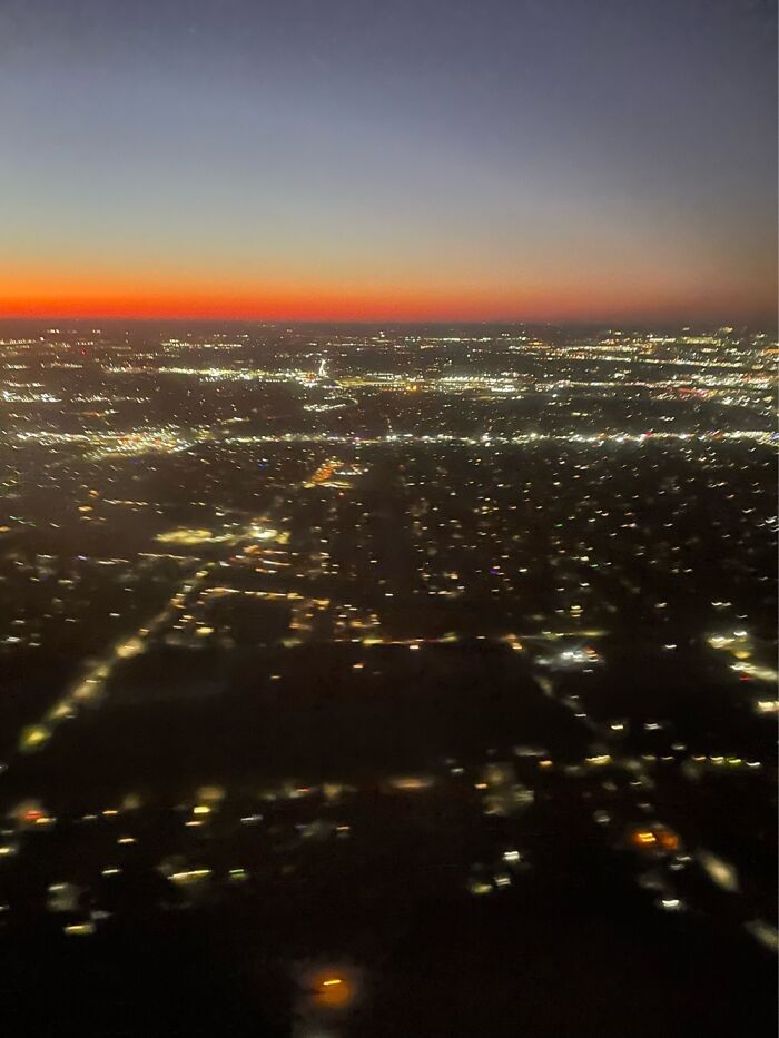 I Was Landing At The Airport In Newark New Jersey