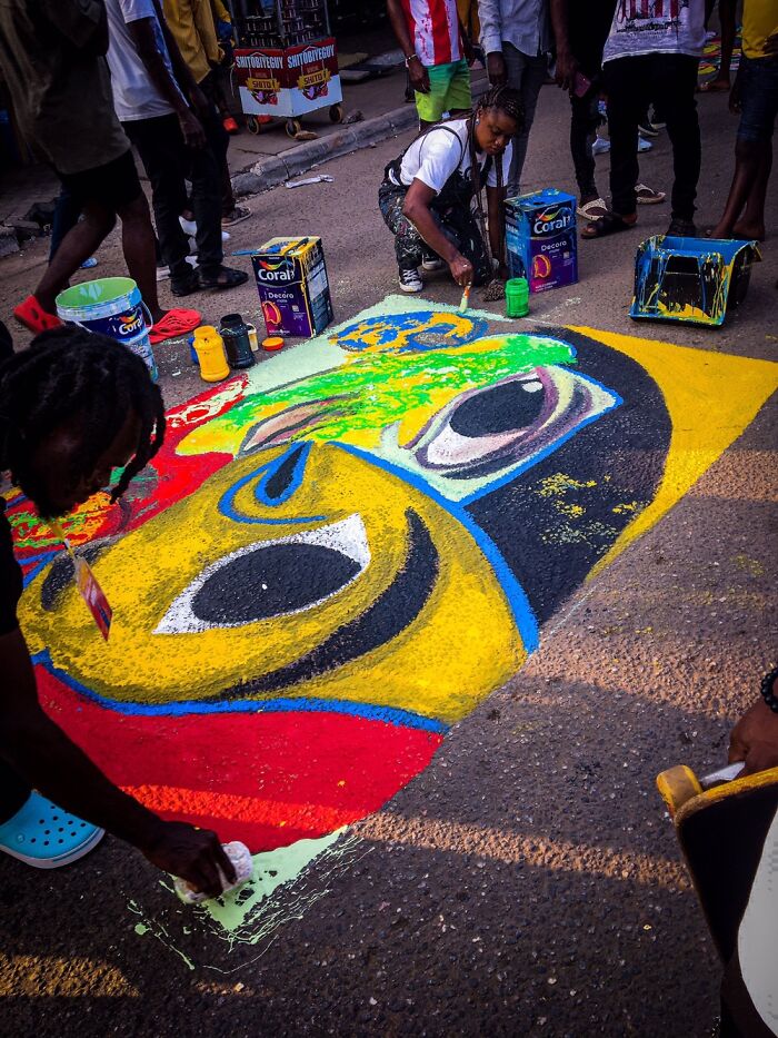 Here Are The Images I Took And Edited On My iPhone 6s At The Chale Wote Street Art Festival In August Of 2022