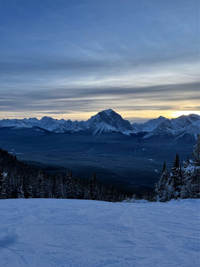 This One, Beautiful Scenery In Lake Louis. (Ski Trip)