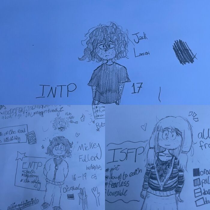 Some Very Rough Character Base Pages