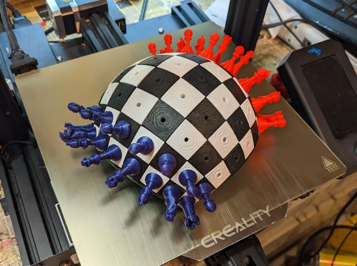 I'm Happy With How My Chess Board Came Out