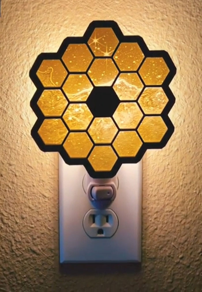 Checkout My Carina Nebula Version Of My Jwst Night Light!