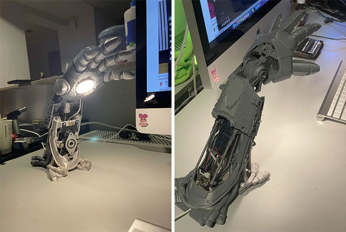 Finished My Iron Man Lamp