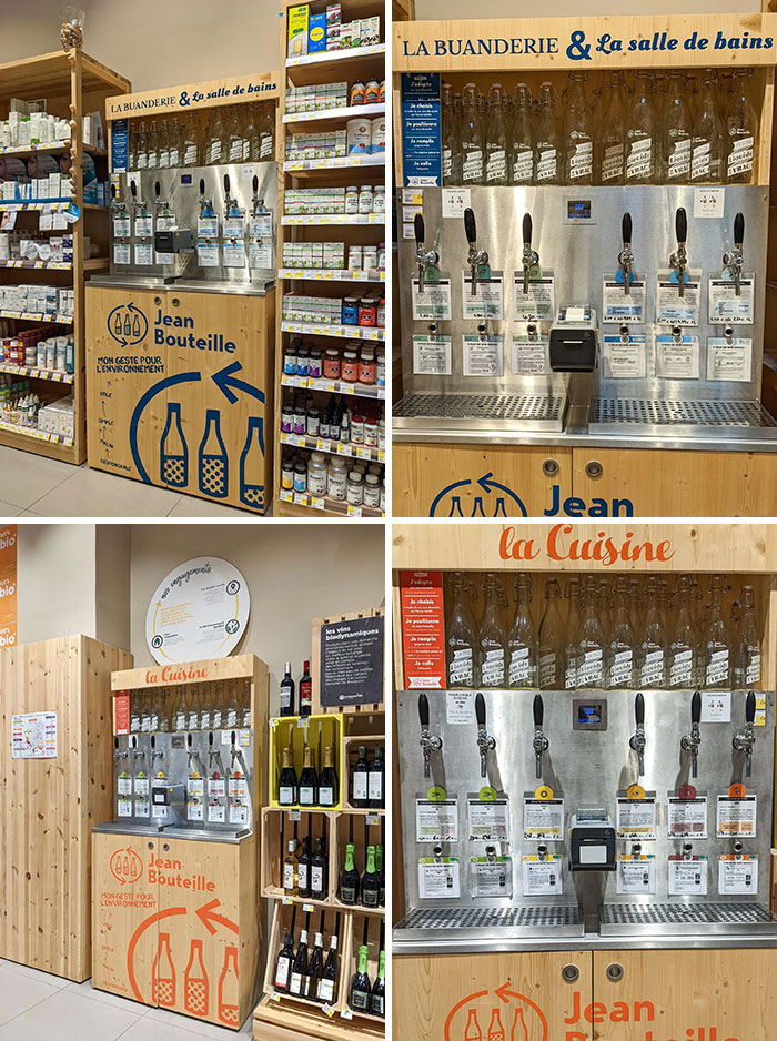 My Local Biomarket Has Soap And Oil Dispensers