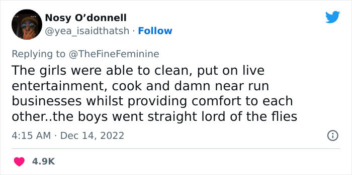 Boys And Girls Were Left Alone For 5 Days, The Experiment Revealed Eye-Opening Insights On How Both Groups Are Misjudged