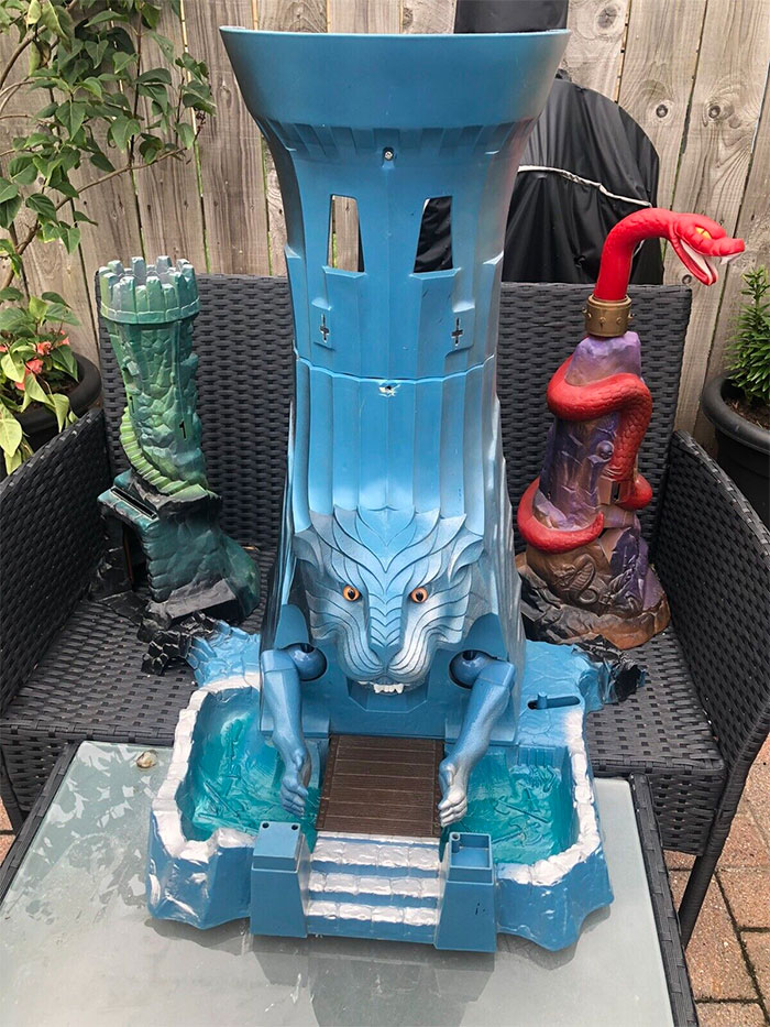 Vintage Mattel Masters Of The Universe He-Man 1986 ETERNIA playset