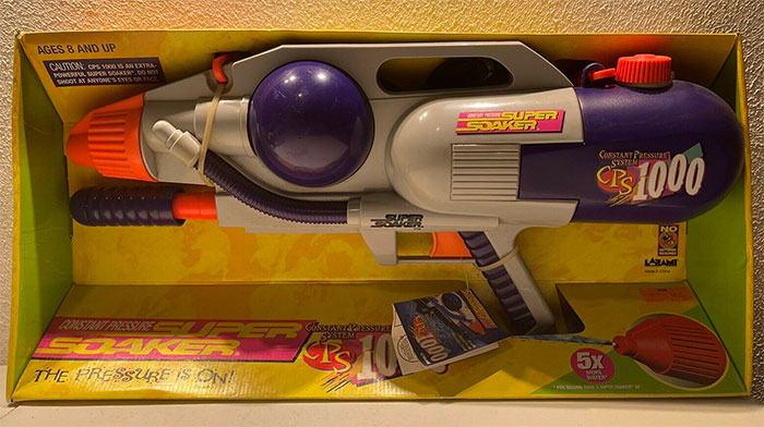 Vintage Super Soaker water gun