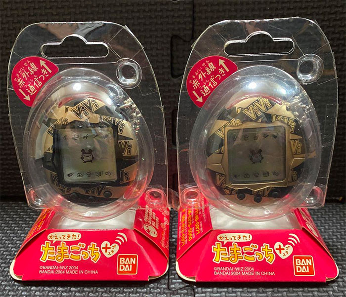 Vintage Tamagotchis in the box