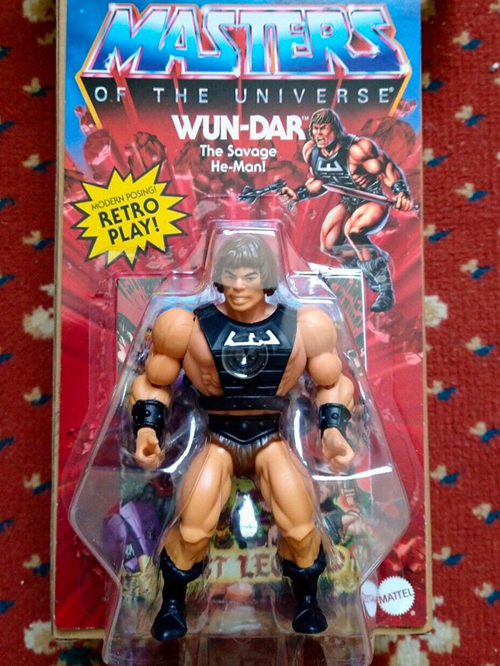 WUN-DAR He-Man in the box