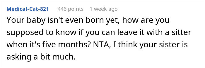 Woman Is Told She Can't Bring Her Newborn To Sister's Childfree Wedding, Decides Not To Go And Drama Ensues