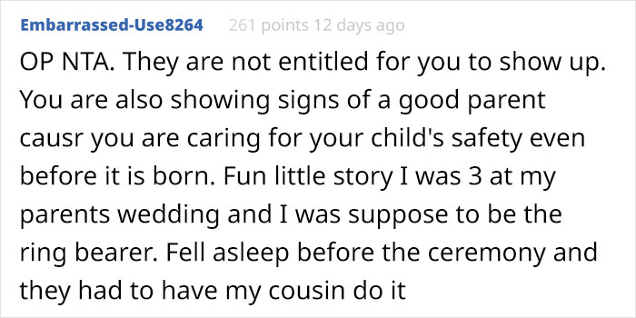 Woman Is Told She Can't Bring Her Newborn To Sister's Childfree Wedding, Decides Not To Go And Drama Ensues