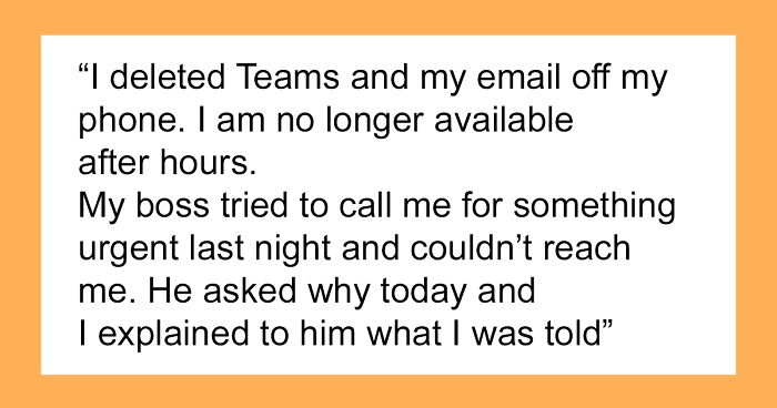 Boss Doesn’t Allow Employees To Work From Home Under Any Circumstances, So They Make Sure They Can’t Be Reached Out Of Office