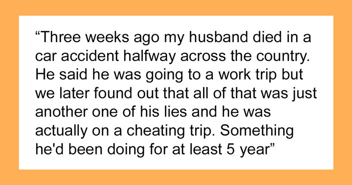 “AITA For Not Allowing My Late Husband’s Affair Partner To Come To His Funeral?”