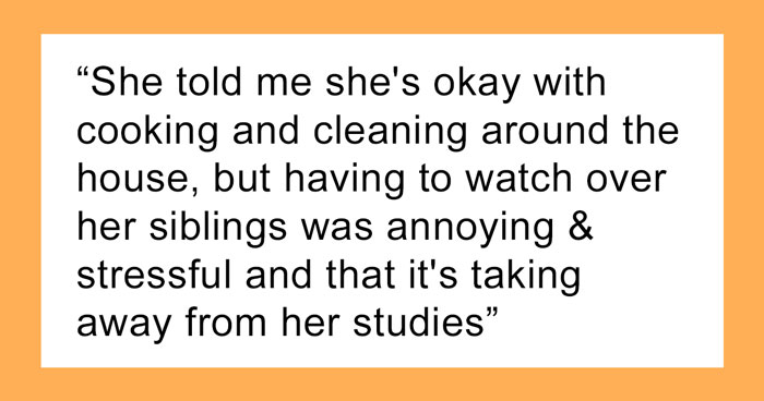 Dad Livid His Daughter Objects To Babysitting His 5 Y.O. Twins, Even Though She Lives With Him Rent-Free