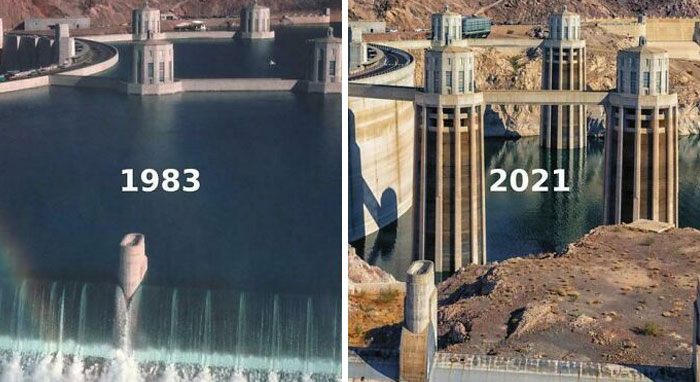 Lake Mead 1983 vs. 2021