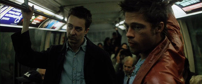 Fight Club - Brad Pitt And Edward Norton