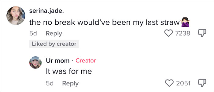 Woman Gets Applauded Online After Going Viral With 1.8M Views For Quitting Her Minimum Wage Job On The First Day