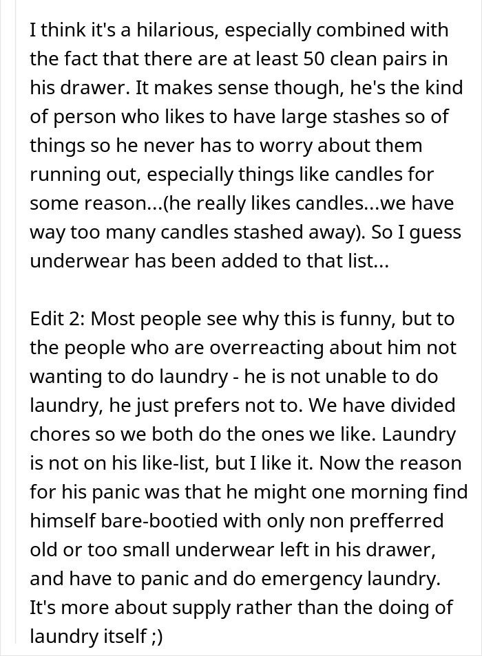 Husband Flips Out At Pregnant Wife For Borrowing His Underwear, Wife Left Confused About What's The Real Reason