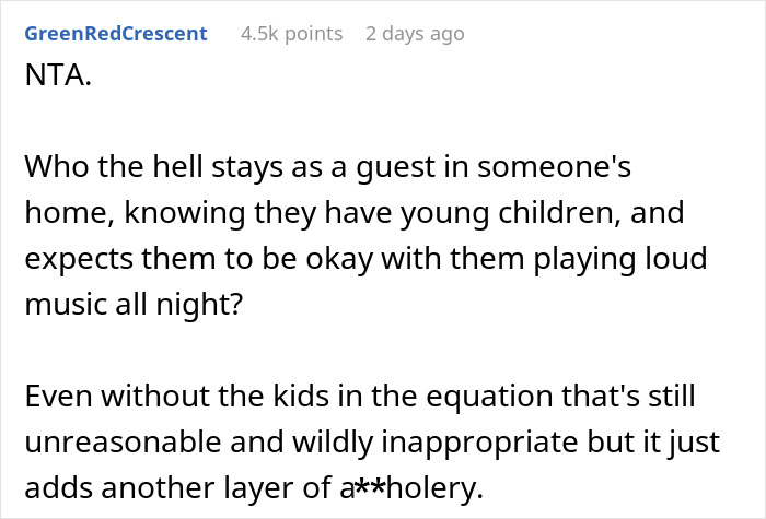 Man Welcomes In-Laws To His House, Puts Parental Controls On His TV To Allow His Kids To Sleep As They Refuse To Keep The Volume Down Man Welcomes In-Laws To His House, Puts Parental Controls On His TV To Allow His Kids To Sleep As They Refuse To Keep The Volume Down