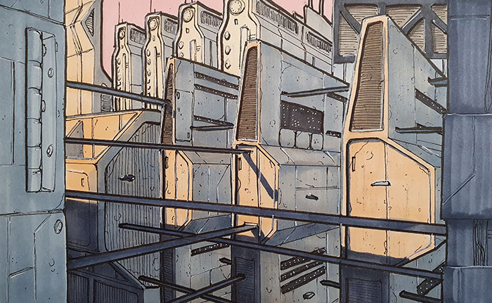 I Am Passionate About Retro-Futurism, Here Are My 30 Sketches Of The Nostalgic Future