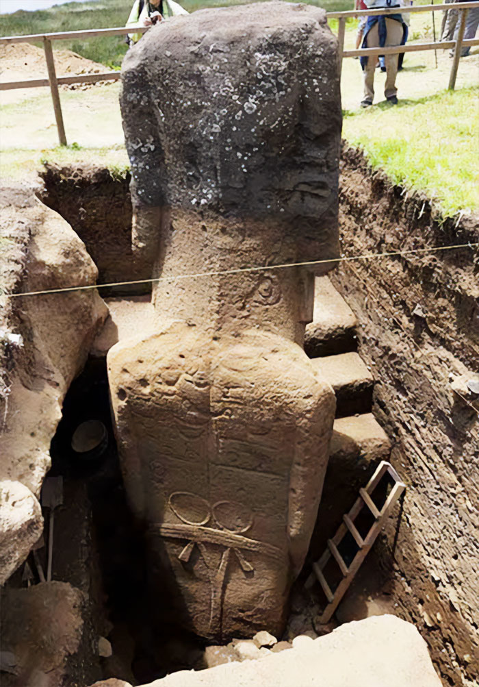The Actual Size Of Easter Island's Statue