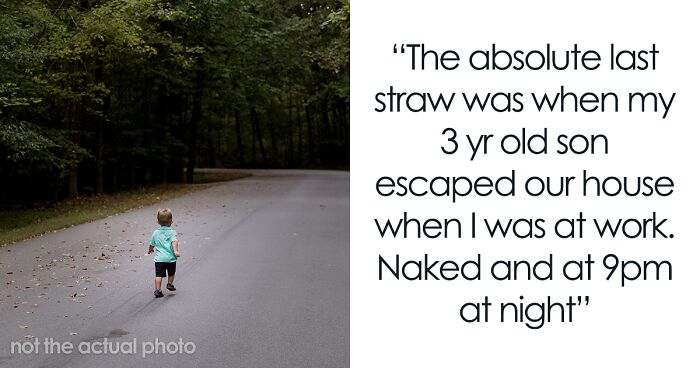 Woman Rushes Home After Learning Police Found Her Toddler By The Highway, Finds Her Husband Gaming In His Room Despite The Alarms Blasting