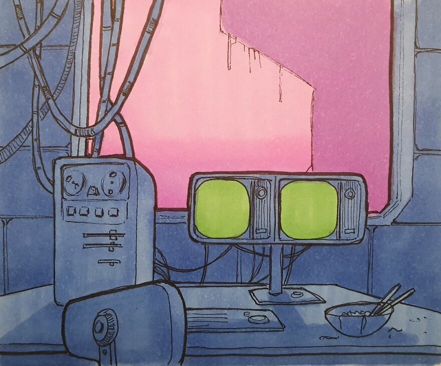 Retro-futuristic design