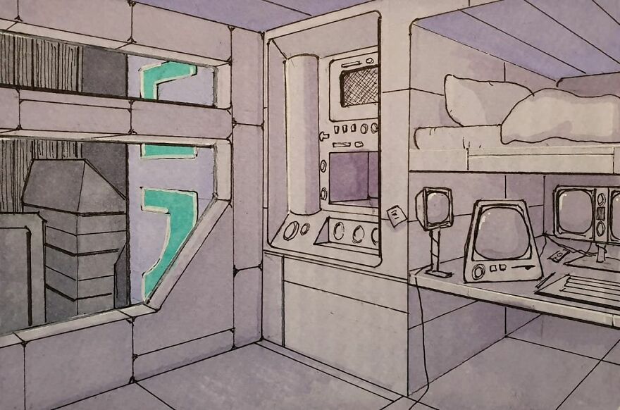 Retro-futuristic design