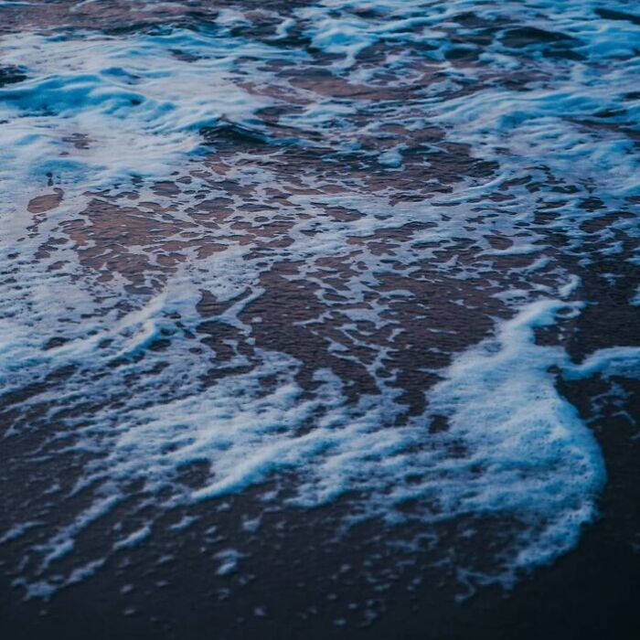 A Dreamy Moment Of Sea Motion