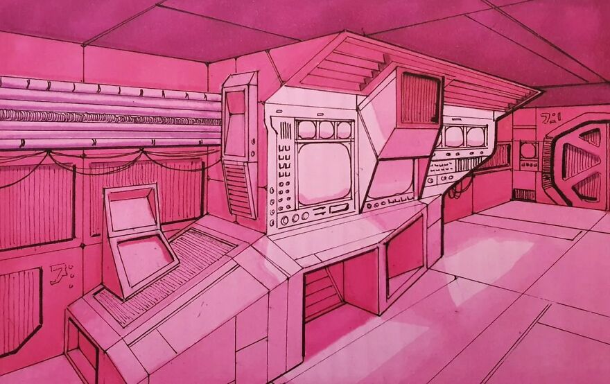 Retro-futuristic design