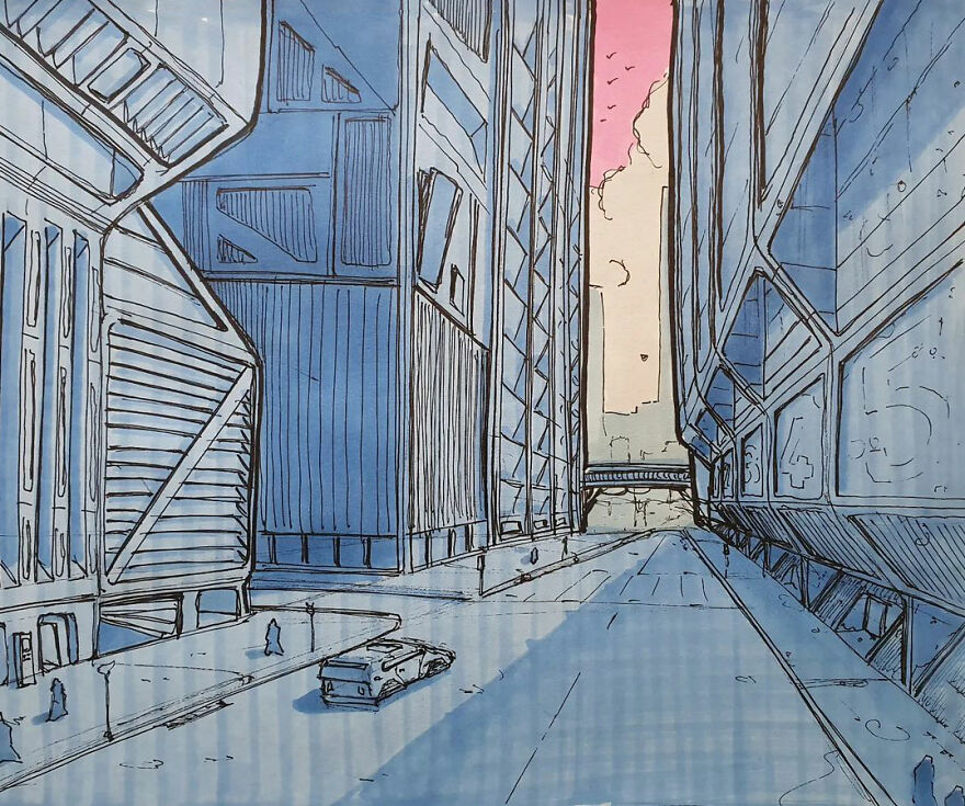 Retro-futuristic design