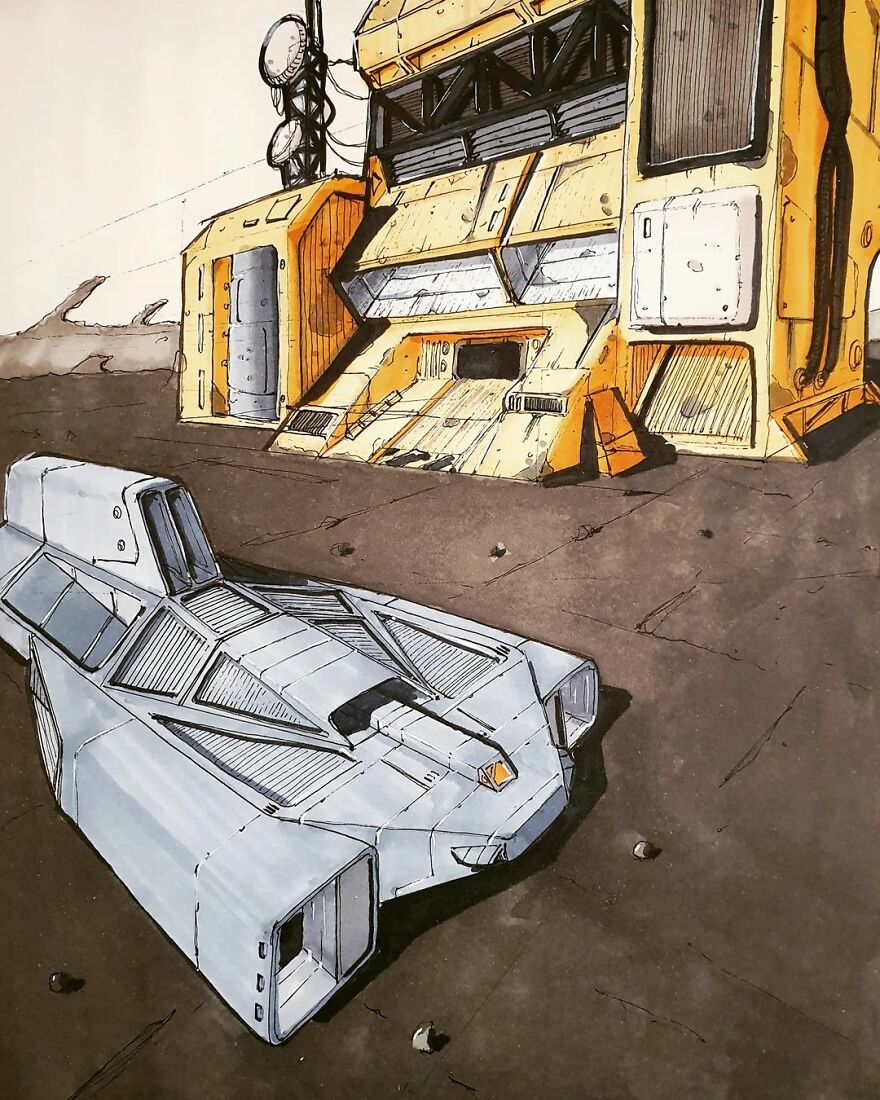 Retro-futuristic design