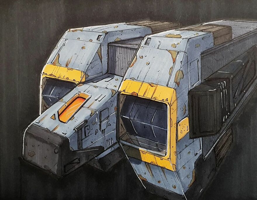 Retro-futuristic design