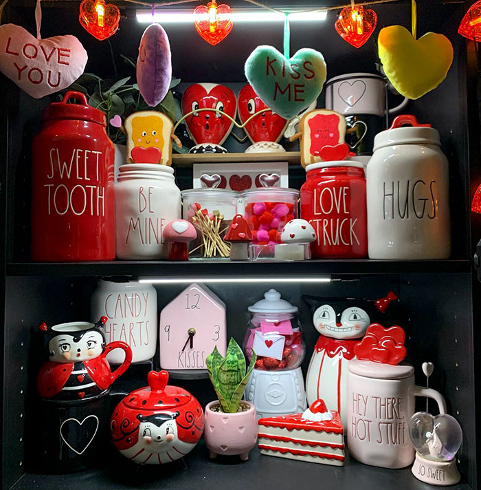 I Just Finished Decorating For Valentine's Day