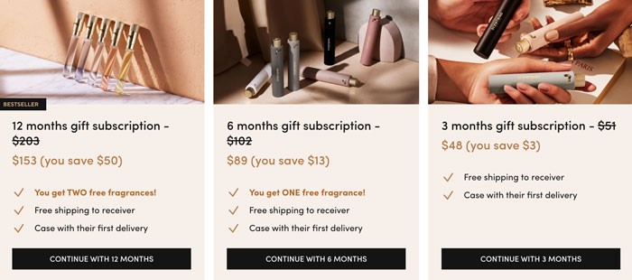 Perfume Subscription