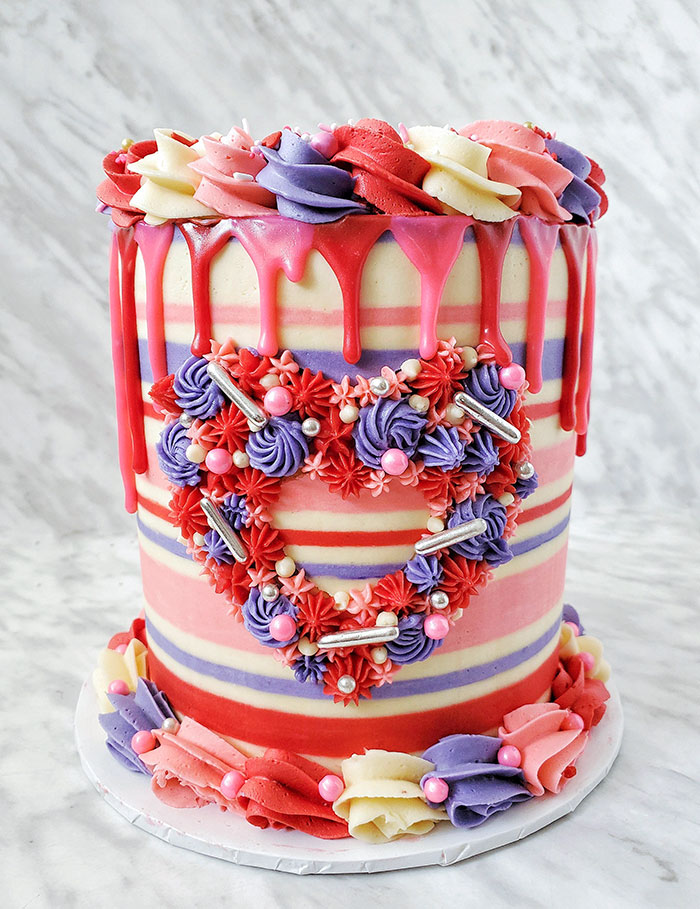 I Made A Cake For Valentine's Day