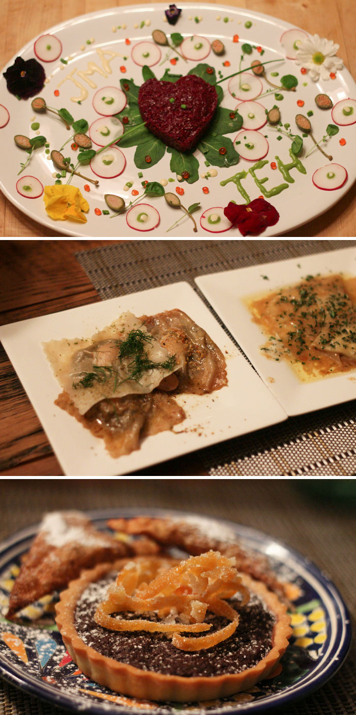 Every Valentine's Day, I Cook An Ambitious Three-Course Meal For My Wife. Here Is This Year's Attempt