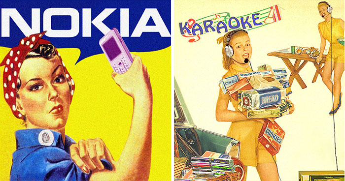 Here Are The Best Of User-Submitted Vintage Ads Of Modern-Day Products, As Shared In ‘Design Crowd’ Contests (30 Pics)