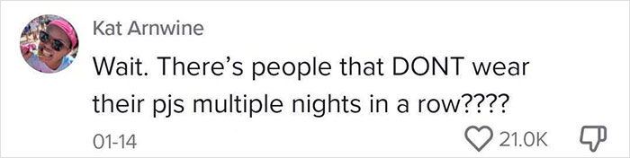 Woman Sparks Heated Discussion By Admitting She Doesn&rsquo;t Wash Pajamas After Every Wear