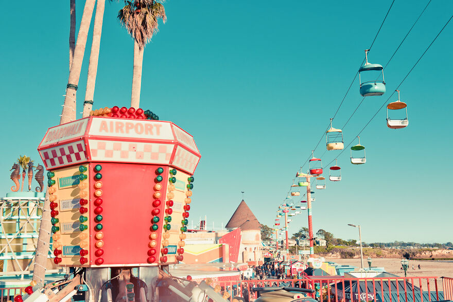 The Oldest Amusement Park In Dreamy Colors