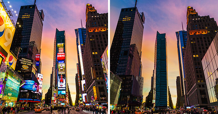 “How The World Would Look Without Billboards And Ads?”: 8 Famous Locations Edited By “Hello Fresh”