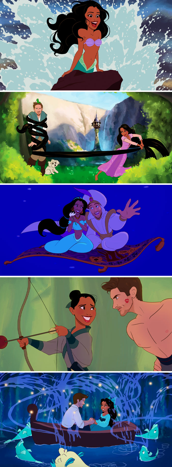 I Turned Me And My Girlfriend Into Disney Characters For Valentine's Day