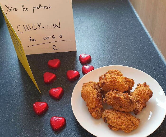 Since Valentine's Day Is Tomorrow And My Parents Are Splitting, I Thought I'd Cheer My Mom Up With Her Favorite Snack