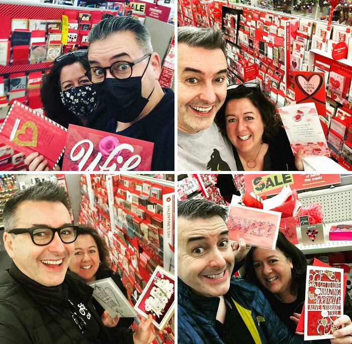 Pretend I Gave This To You... Our Valentine’s Day Tradition For At Least 10 Years. We Go To CVS, Exchange Cards Then Put Them Back