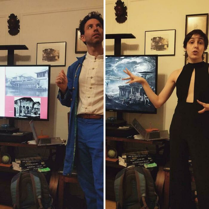 For Valentine's Day, My Wife And I Gave Each Other Powerpoint Presentations On Historic Figures. Best Valentine's Day Ever