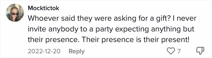 "It Is Extremely Offensive To Assume Somebody Wants To Spend Money On Your Life Milestones": Woman Explains Why She Bails On People's Events "It Is Extremely Offensive To Assume Somebody Wants To Spend Money On Your Life Milestones": Woman Explains Why She Bails On People's Events