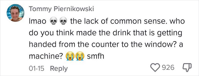 Woman Says She Will Not Tip Starbucks Drive-Thru Workers For Handing Her A Cup, Starts A Discussion Online