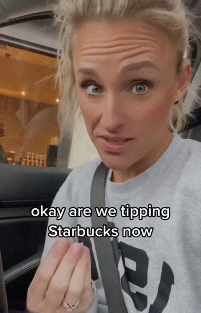 Woman Says She Will Not Tip Starbucks Drive-Thru Workers For Handing Her A Cup, Starts A Discussion Online